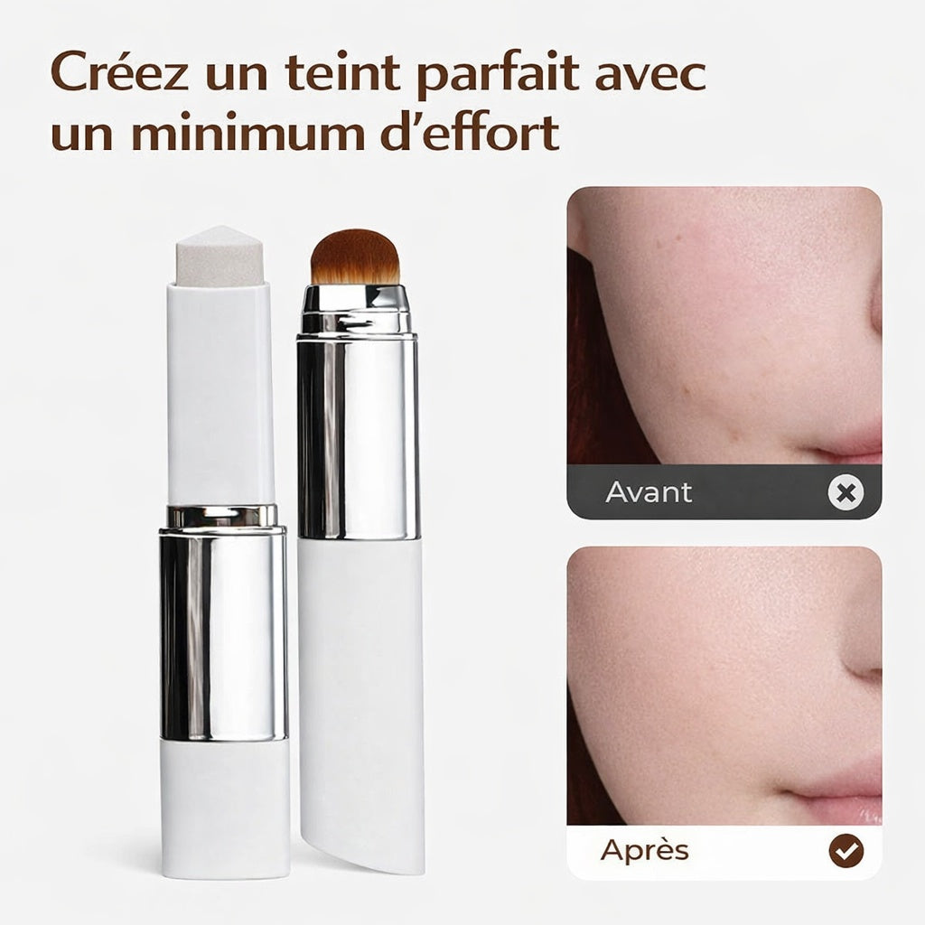 Fond DE Teint Sublime — Fond de Teint Lissant & Repulpant 2-en-1 avec Pinceau Intégré