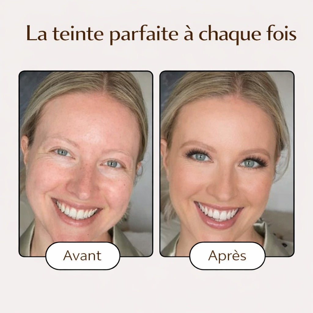 Fond DE Teint Sublime — Fond de Teint Lissant & Repulpant 2-en-1 avec Pinceau Intégré